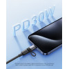 Usams ���������� USB-C �� Lightning US-SJ677, 30W, 480Mbps, ���� - (SJ677LN01)