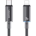 Usams ������� Lightning �� USB-C US-SJ659, 30W, 480Mbps, 1.2m, ����� - (SJ659USB01)