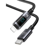 Usams ������� Lightning �� USB-C US-SJ672, 30W, 480Mbps, 1.2m, ����� - (SJ672USB01)