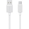 Usams ������� Micro Usb �� Usb US-SJ690, 10W, 480Mbps, 1m, ����� - (SJ690USB02)