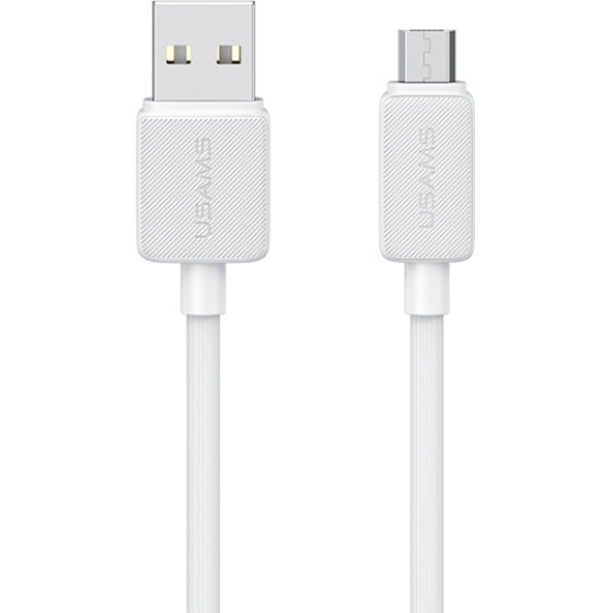 Usams ������� Micro Usb �� Usb US-SJ690, 10W, 480Mbps, 1m, ����� - (SJ690USB02)