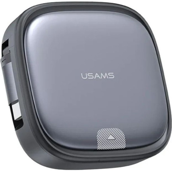 Usams ������� USB-C �� 3x ���������� & ���� US-SJ650, 60W, 1m, ����� - (SJ650USB01)