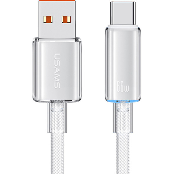 Usams ������� USB-C �� Usb US-SJ658, 66W, 480Mbps, 1.2m, ����� - (SJ658USB02)