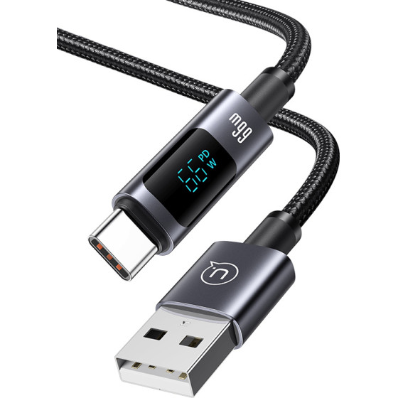 Usams ������� USB-C �� Usb US-SJ673, 66W, 480Mbps, 1.2m, ����� - (SJ673USB01)