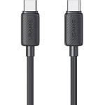 Usams ������� USB-C �� USB-C US-SJ691, 60W, 480Mbps, 1m, ����� - (SJ691USB01)