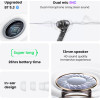 Usams Earphones �� ���� �������� US-XD19, TWS, ENC, �13mm, ����� - (BHUENCXD02)