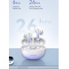 Usams Earphones �� ���� �������� US-XD19, TWS, ENC, �13mm, ����� - (BHUENCXD02)