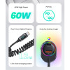 Usams ��������� ����������� US-CC192 �� �������, USB/USB-C, 60W, ������ - (CC192CC01)