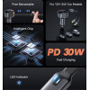Usams ��������� ����������� US-CC219 ������� USB-C/Lightning 30W, ������ - (CC219CC01)