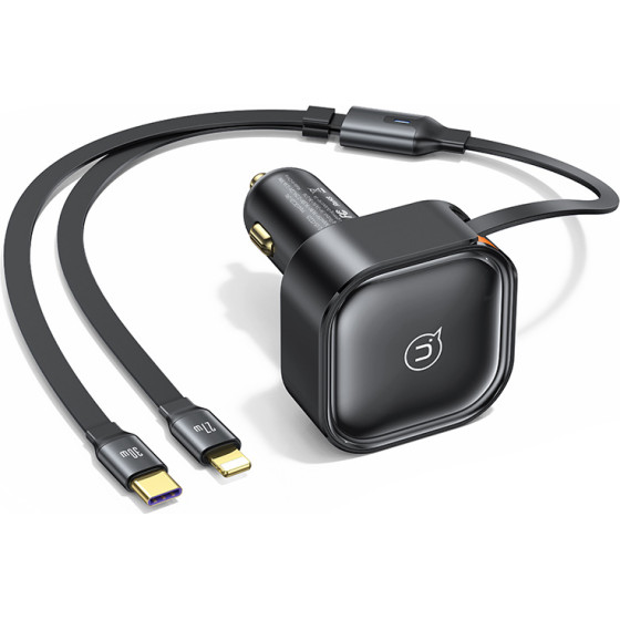 Usams ��������� ����������� US-CC219 ������� USB-C/Lightning 30W, ������ - (CC219CC01)
