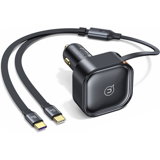 Usams ��������� ����������� US-CC220 �� ������� 2x USB-C, 30W, ������ - (CC220CC01)