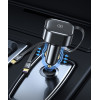 Usams ��������� ����������� US-CC220 �� ������� 2x USB-C, 30W, ������ - (CC220CC01)