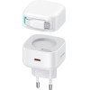 Usams ��������� ������ US-CC202 �� ������� USB-C, USB-C, 35W GaN, ������ - (CC202TC02)