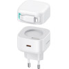 Usams ��������� ������ US-CC209 ������� Lightning, USB-C 35W GaN, ������ - (CC209TC02)