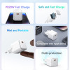Usams ��������� ������ US-Yx �� ������� Lightning, USB-C 20W, ������ - (YXXLOGTC03)