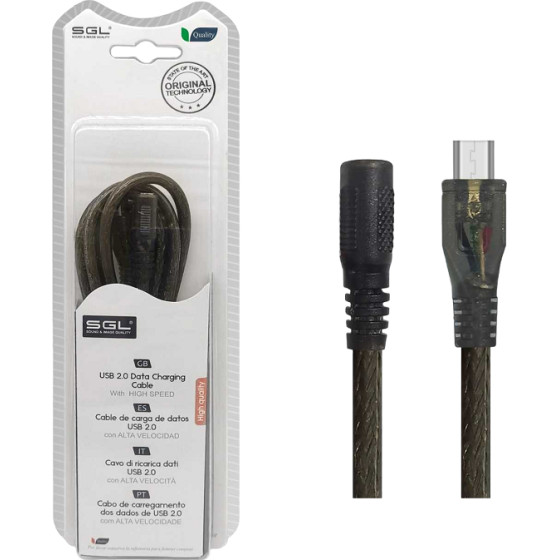 SGL ���������� ������� - 22S01 - Micro USB/Jack 3.5mm female - 1.5m - 097930