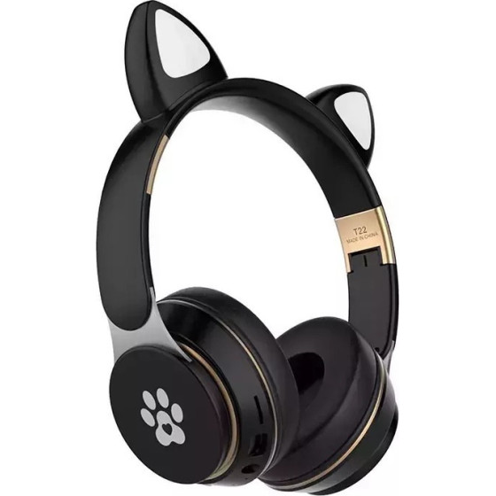 �������� ��������� - Cat Headphones - T22 - 540221 - Black OEM