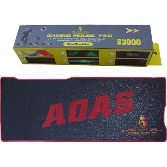 Gaming Mousepad - S3000 - 651541 - Black/Red 1 OEM