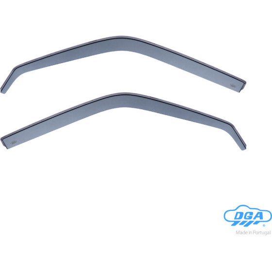 DGA ������� ���������� ������������� ��� Fiat Seicento 3D 1998-2007 ��� �������� ���� �������� ����� (Cast Acrylic GLASS) - 2 ���. - (07016)