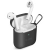 SBS Silicone Case Airpods 1/2 Black - (TEAPCOVK)