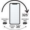Idol 1991 Tempered Glass Realme C67 4G 6.72'' 9H 0.25mm Privacy Antispy Semi Curved Full Glue BLACK