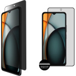 Idol 1991 Tempered Glass Xiaomi Redmi A3 4G 6.71'' 9H 0.25mm Privacy Antispy Semi Curved Full Glue BLACK