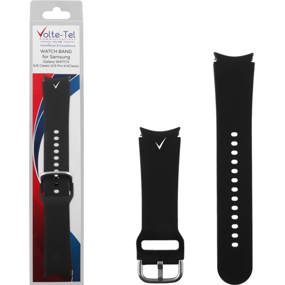 Volte-Tel ������� �������� ��������� Samsung Watch 6/6 CLASSIC/5/5 PRO/4/4 Classic 46 mm/3 41mm Black VT112