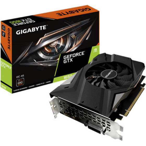 Gigabyte Vga Gtx 1650,GV-N1656OC-4GD 4.0 , 4096MB, GDDR6 - (GV-N1656OC-4GD G40)