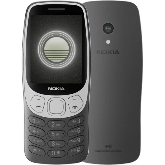 Nokia ������ �� ������� 3210 (2024) 4G 2.4'' Dual Sim 64MB/128MB (TA-1618) Grunge Black GR