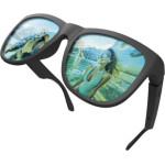 SBS Polarished Sunglasses With BUILT-In Wireless Earbands - (MHEARGLASSBTK)