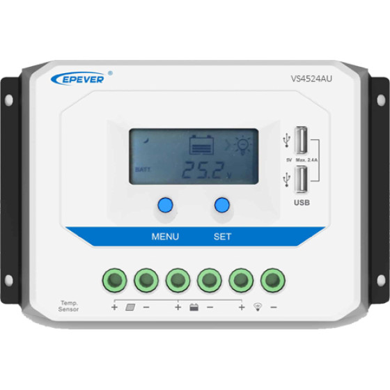 VS4524AU Pwm ��������� �������� Epever 45A 12V/24V