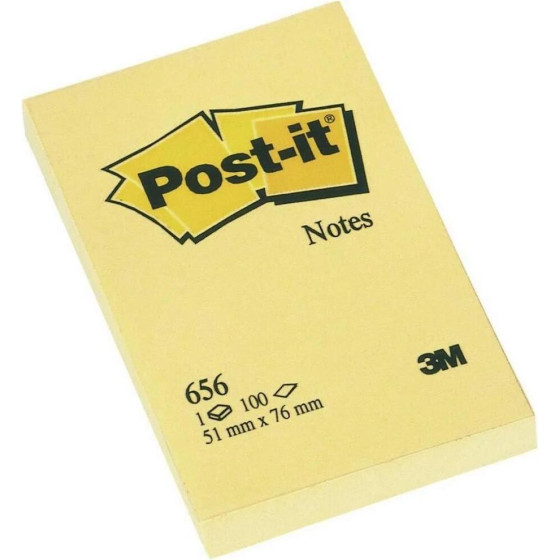 ����������� �������� 3M Post-It 76 x 51 Mm (�������) (1200 �����) (������ ��� 12) - (656CY)