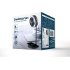 Gembird Desktop Fan With Led Lamp And Wireless Charger - (TA-WPC10-LEDFAN-01)