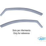 DGA ������� ���������� ������������� ��� Vw Caddy Van 2020+ ��� �������� ���� �������� ����� (Cast Acrylic GLASS) - 2 ��� - (24057)