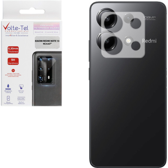 Volte-Tel Tempered Glass Xiaomi Redmi Note 13 4G 6.67'' 9H 0.30mm For CAMERA