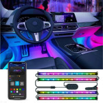 Govee Rgbic Interior Car Lights (30 Scene Mode + 4 Music MODE)--Without Remote Control - (Govee H7090)