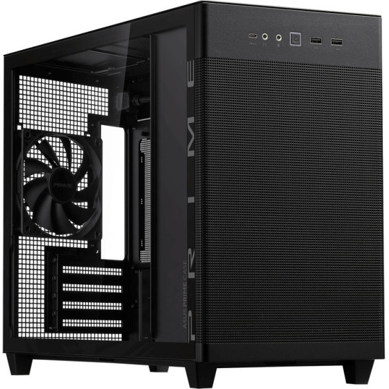 Asus Case Prime AP201 Tempered Glass Microatx Black - (90DC00G0-B39010)