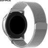 Sonique ������� Milanese Dual Stainless Steel 22mm ��� Samsung, Huawei, Amazfit, Xiaomi, Honor ����� - �����
