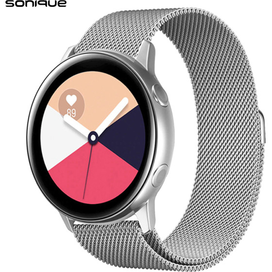 Sonique ������� Milanese Dual Stainless Steel 22mm ��� Samsung, Huawei, Amazfit, Xiaomi, Honor ����� - �����