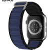 Sonique ������� Nylon Alpine Loop Band ��� Apple Watch (38/40/41MM) ����� / ������ ���� - ����� / ������ ���� - ��������