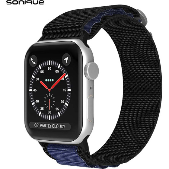 Sonique ������� Nylon Alpine Loop Band ��� Apple Watch (38/40/41MM) ����� / ������ ���� - ����� / ������ ���� - ��������