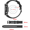 Sonique ������� ��������� Stripe Band 26mm ��� Garmin Fenix 3/3HR/5X/5X PLUS/6X/6X PRO/7X/Tactix 7/Tactix Delta/Enduro ��� - ��� - ��������