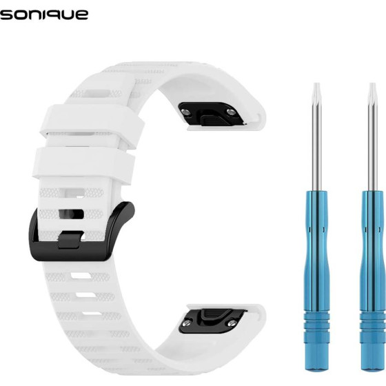 Sonique ������� ��������� Stripe Band ��� Garmin Fenix 5/5 Plus/6/6 Pro/7/Sapphire/EPIX gen2/Descent G1/forerunner 935/945/955 ����� - ����� - ��������