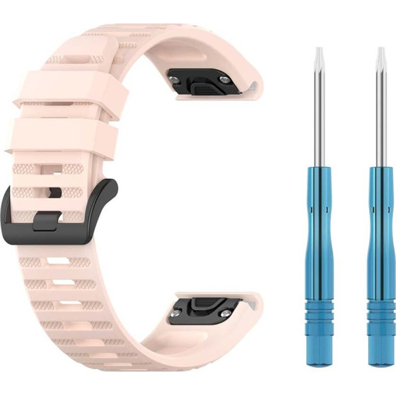 Sonique ������� ��������� Stripe Band ��� Garmin Fenix 5/5 Plus/6/6 Pro/7/Sapphire/EPIX gen2/Descent G1/forerunner 935/945/955 ��� - ��� - ��������