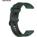 Sonique ������� ��������� Sport Band 20mm ��� Amazfit GTS/GTS 2/3/4/GTS 2e/GTS 2mini/GTR 42MM/BIP U/BIP/BIP lite/ZEPP E ������� ������/����� - ������� ������/�����