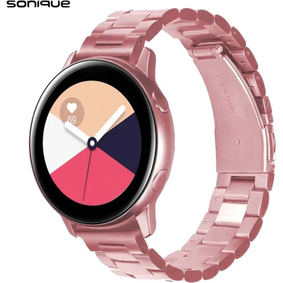 Sonique ������� Stainless Steel Bracelet Classic 20mm ��� Samsung, Huawei, Amazfit, Xiaomi, Honor ��� ����� - ��� �����