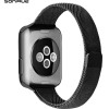 Sonique ������� Stainless Steel Milanese Slim ��� Apple Watch (42/44/45/49MM) ����� - �����