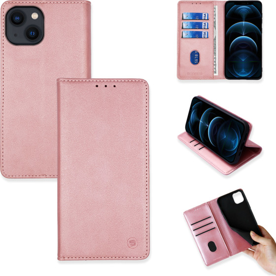 Sonique ���� ��������� Vintage Magnet Wallet Apple iPhone 13 ��� ����� - ��� ����� - iPhone 13 - ���� ���������