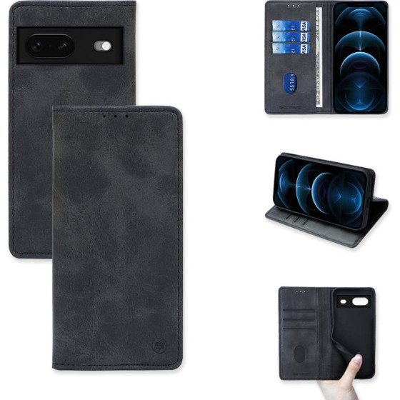Sonique ���� ��������� Vintage Magnet Wallet Google Pixel 7 ����� - ����� - Pixel 7 - ���� ���������