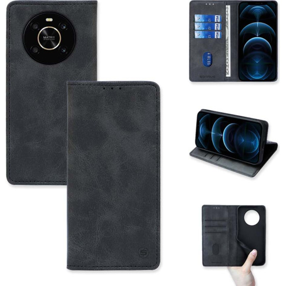 Sonique ���� ��������� Vintage Magnet Wallet Honor Magic4 Lite 5G ����� - ����� - Honor Magic4 Lite 5G - ���� ���������